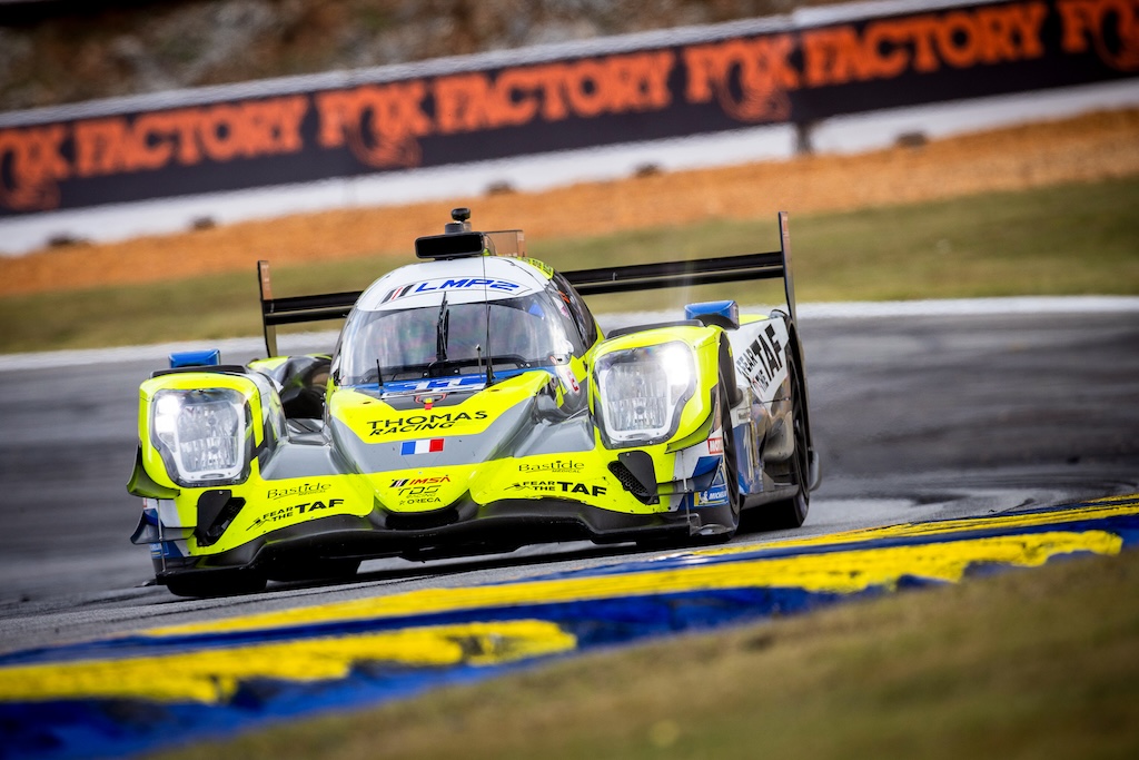 Mikkel Jensen kæmper for mesterskabssejr i IMSA-finale.
(Foto: TDS Racing)